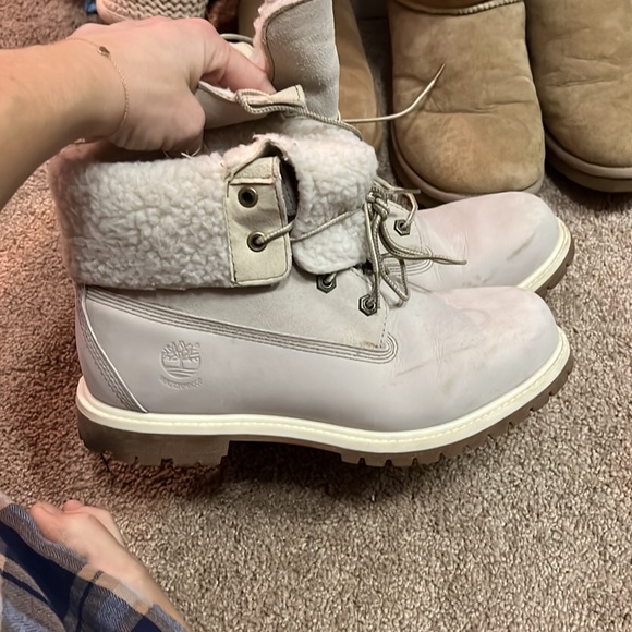 Timberland boots worn once. - Picture 4 of 5